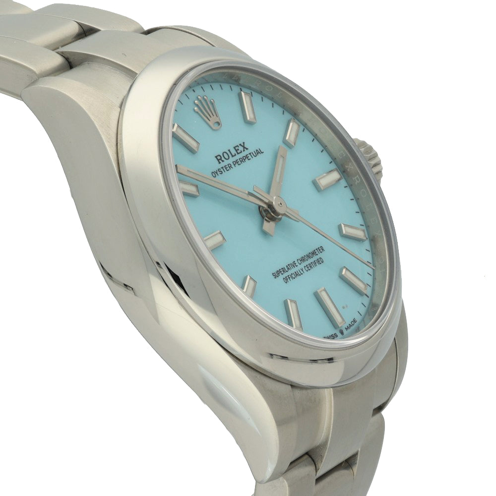 Preowned Ladies Rolex Oyster Perpetual 31mm "Tiffany" 277200 2022 Watch