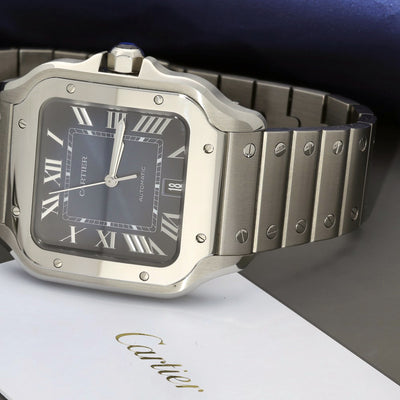 Pre-owned Cartier Santos WSSA0030 2023 Watch