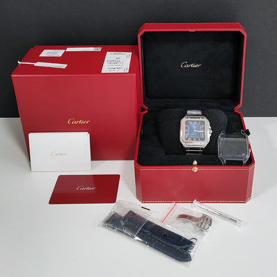 Pre-owned Cartier Santos WSSA0030 2023 Watch