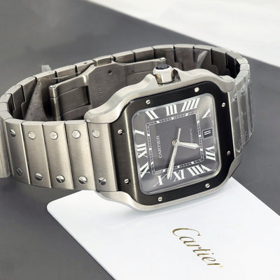 Pre-owned Cartier Santos WSSA0037 2023 Watch
