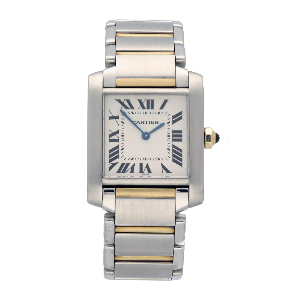 Pre-owned Cartier Tank Francaise 2301 Watch