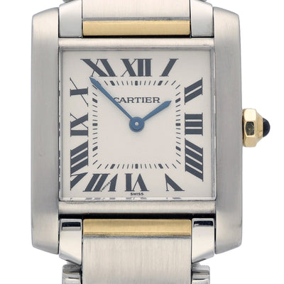 Pre-owned Cartier Tank Francaise 2301 Watch