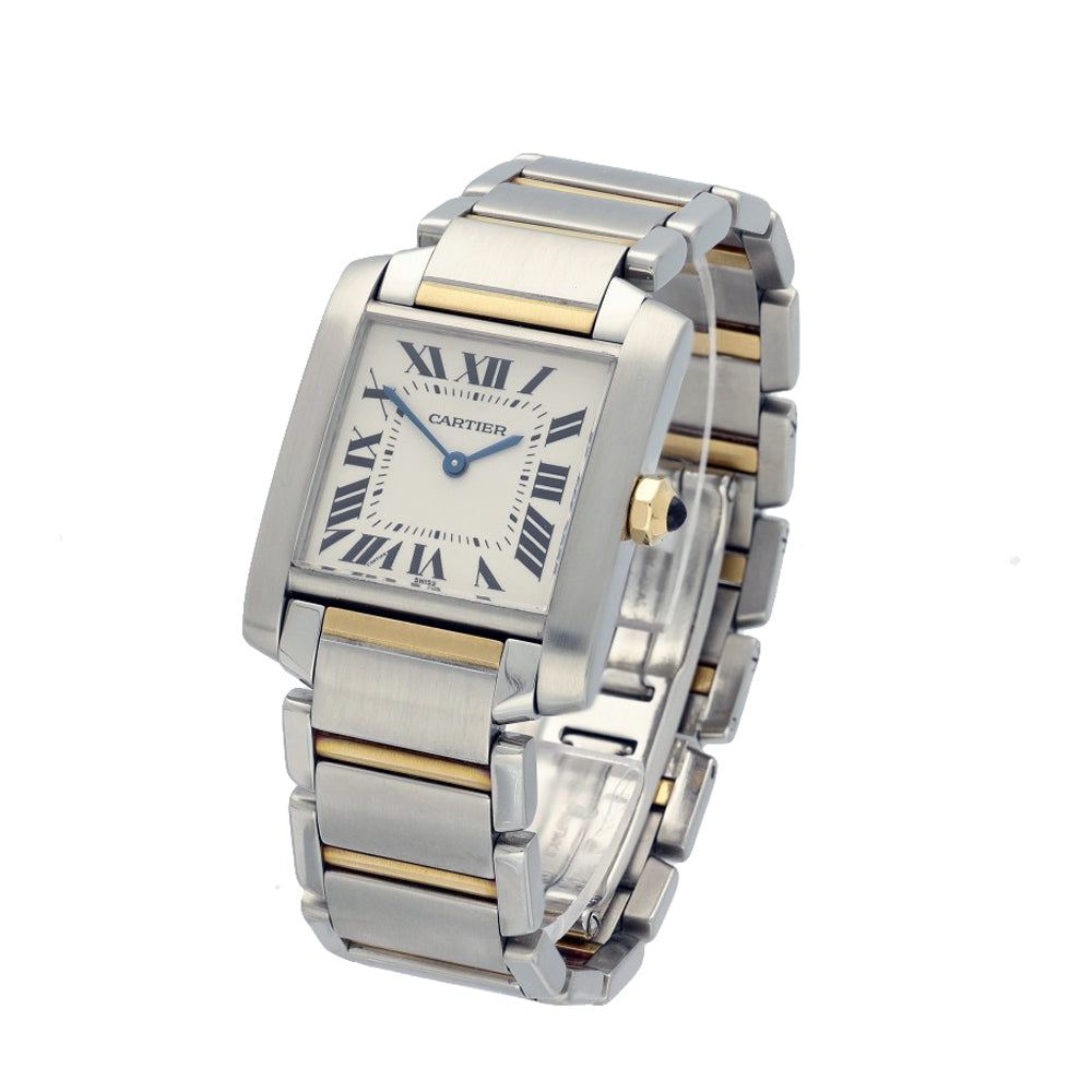 Pre-owned Cartier Tank Francaise 2301 Watch