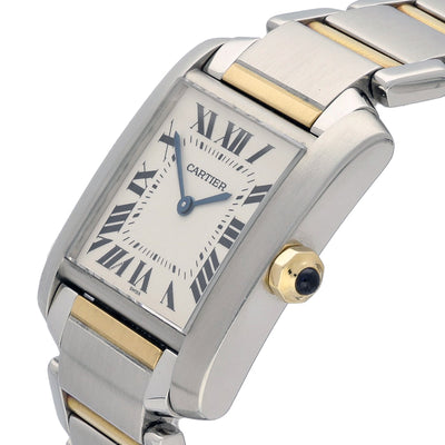 Pre-owned Cartier Tank Francaise 2301 Watch