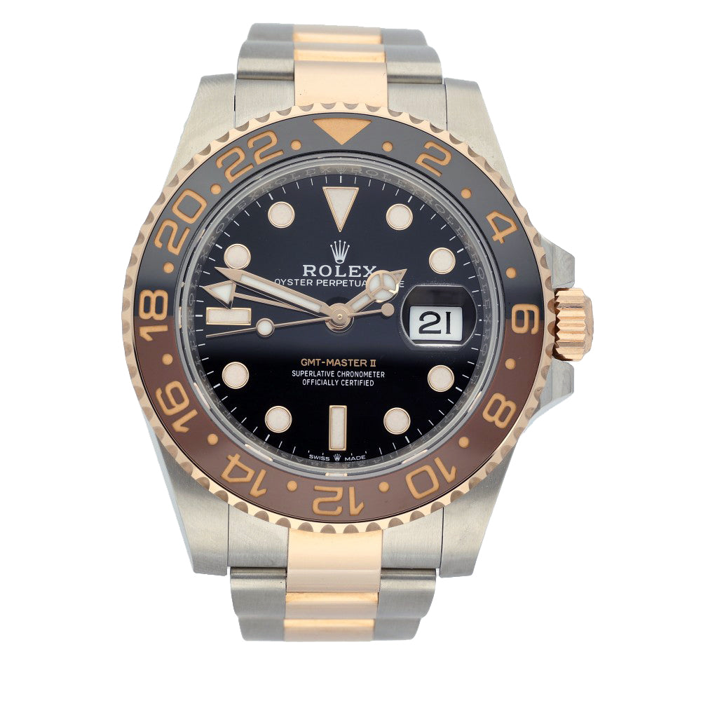 Pre-owned Rolex GMT-Master II 126711CHNR 2022 "Rootbeer" Watch