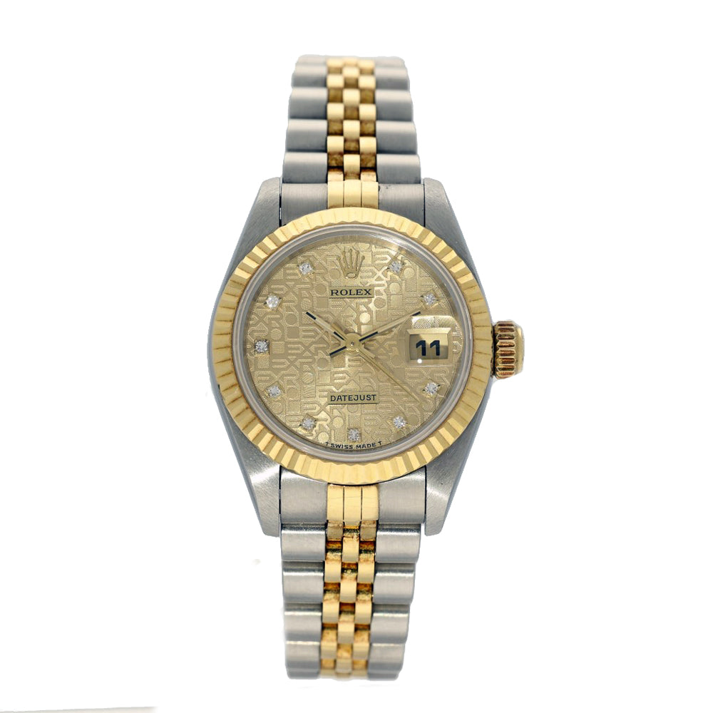 Pre-owned Rolex Ladies Datejust 69173 1996 Watch