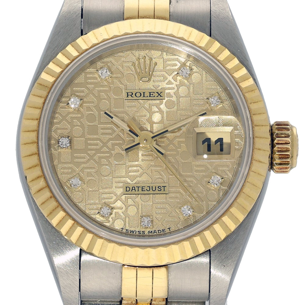 Pre-owned Rolex Ladies Datejust 69173 1996 Watch