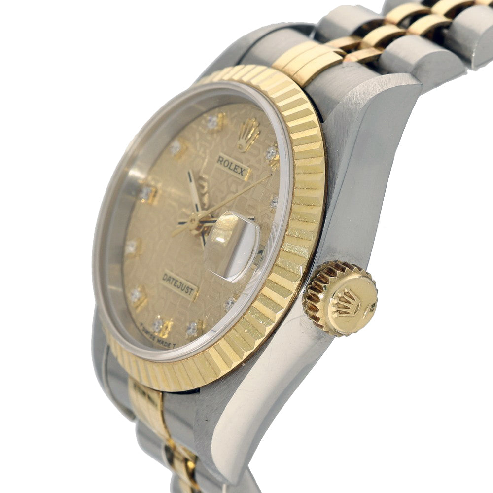 Pre-owned Rolex Ladies Datejust 69173 1996 Watch