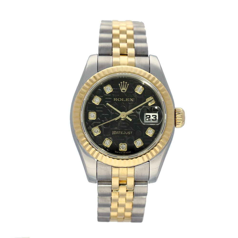 Pre-owned Rolex Ladies Datejust 179173 2007 Watch