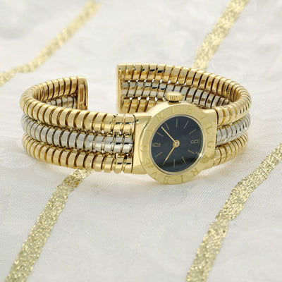 Pre-owned 18k Bulgari Serpantine 1049 Watch