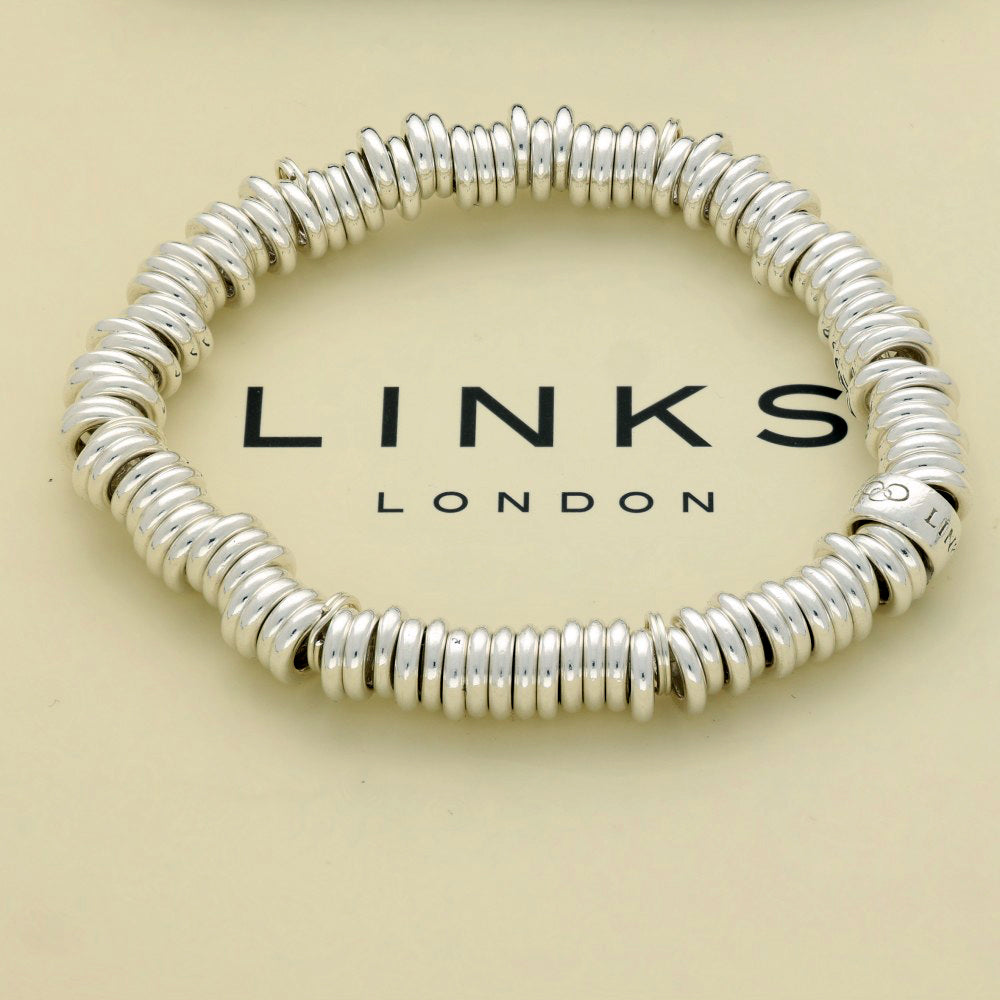 Pre-loved Links of London Silver Large Sweetie Bracelet