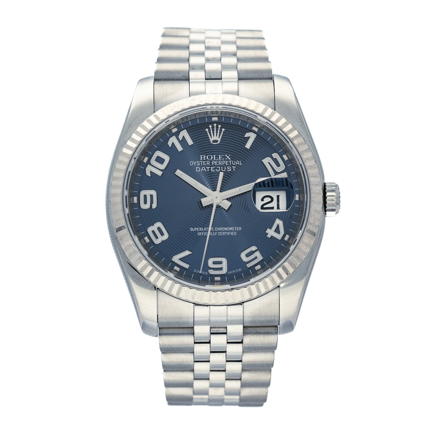 Pre-owned Rolex Datejust 116234 2008 Watch