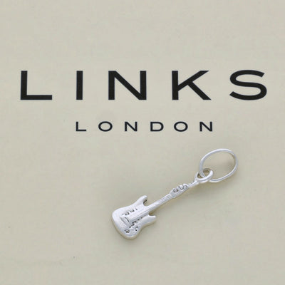 Pre-loved Links of London Silver Guitar Charm