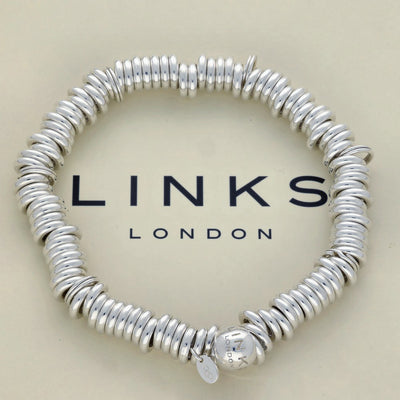 Pre-loved Links of London Silver Large Sweetie Bracelet