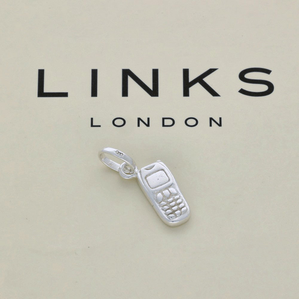 Pre-loved Links of London Silver Mobile Phone Charm