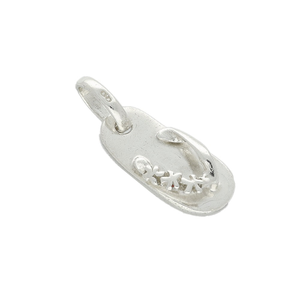 Pre-loved Links of London Silver Flower Flip Flop Charm