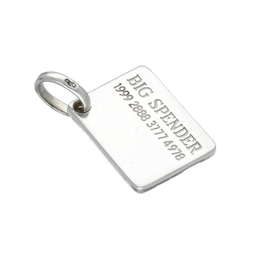 Pre-loved Links of London Silver Big Spender Credit Card Charm