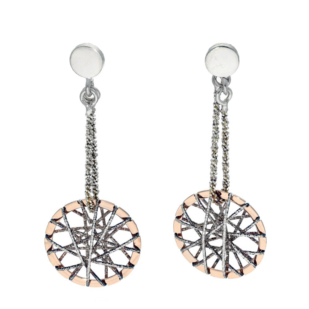 Pre-loved Links of London Silver Dream Catcher Drop Earrings