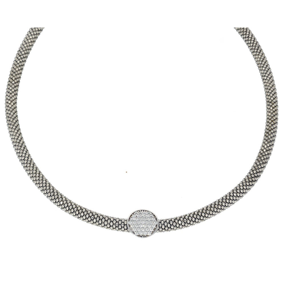 Pre-loved Links of London Silver Star Dust Round Necklace 5020.2634