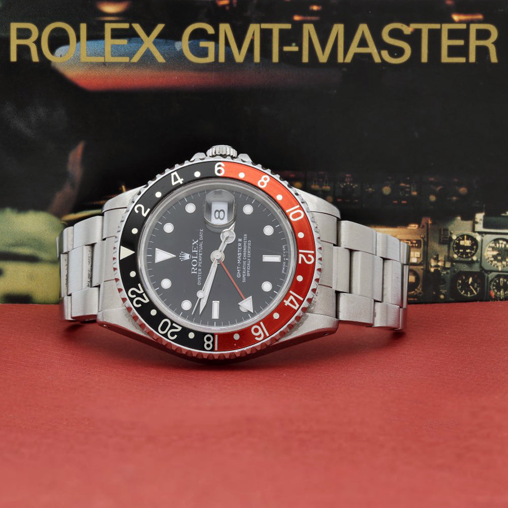 Pre-owned Rolex GMT Master ii "Coke" 16710 1991 Watch