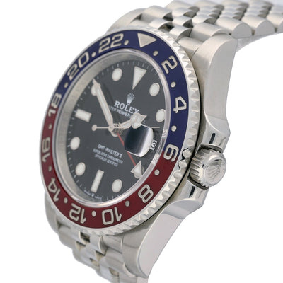 Pre-owned Rolex GMT Master ii "Pepsi" 126710BLRO 2021 Watch