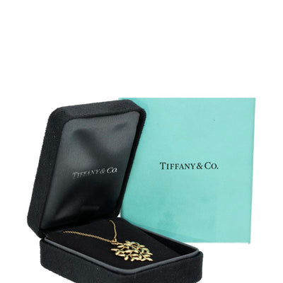 Pre-loved 18ct Yellow Gold Tiffany & Co Paloma Picasso Olive Leaf Pendant