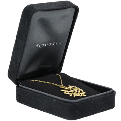 Pre-loved 18ct Yellow Gold Tiffany & Co Paloma Picasso Olive Leaf Pendant