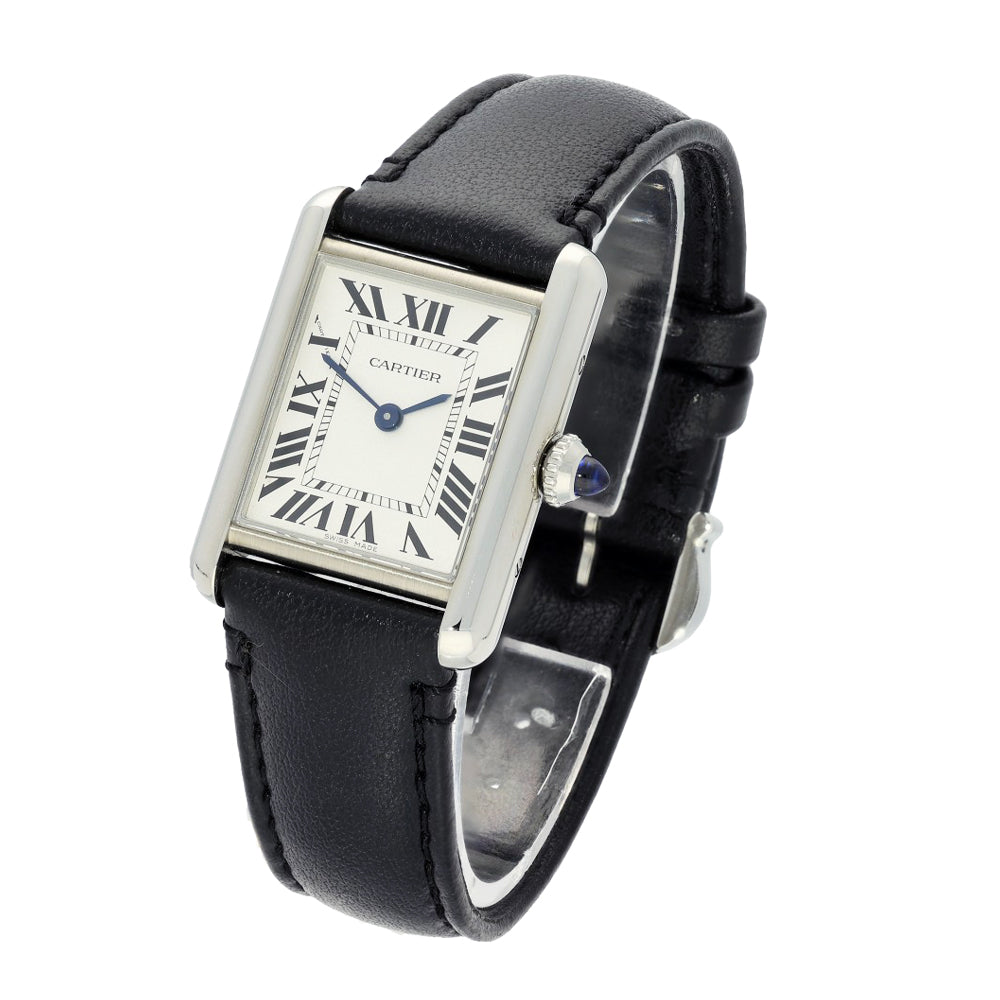 Pre-owned Cartier Tank Must Solarbeat 4367 Watch