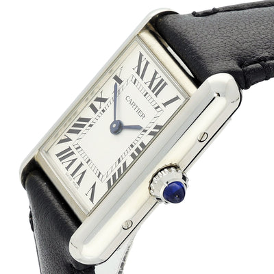 Pre-owned Cartier Tank Must Solarbeat 4367 Watch