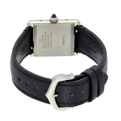 Pre-owned Cartier Tank Must Solarbeat 4367 Watch