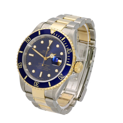 Pre-owned Rolex Submariner 16613 2003 Watch