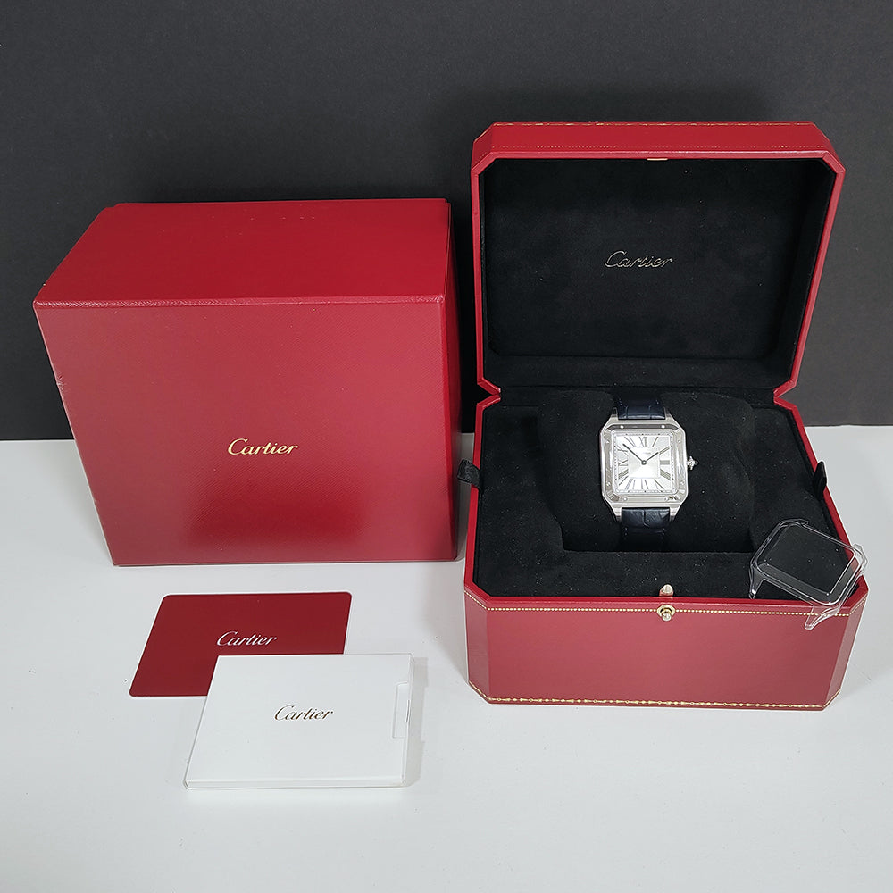 Pre-owned Cartier Santos Dumont WSSA0032 2022 Watch