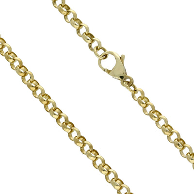 Pre-owned 9ct Yellow Gold 26" Belcher Chain 14g