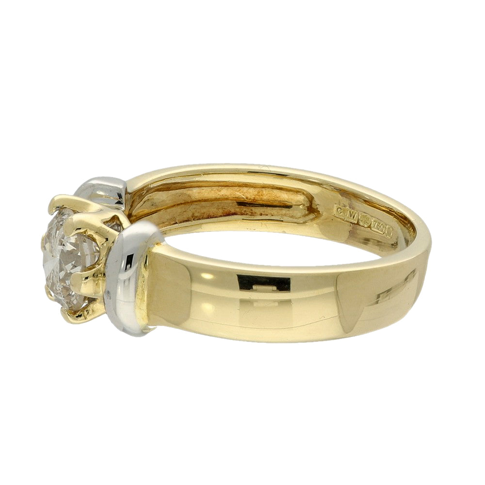 Pre-owned 18ct Yellow Gold Diamond Ring