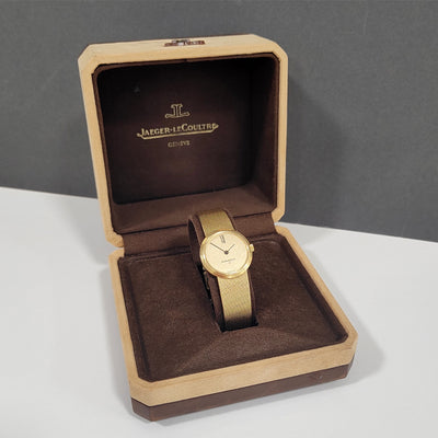 Preowned Jaeger-LeCoultre 18ct Yellow Gold 120.011.1 2000's Watch