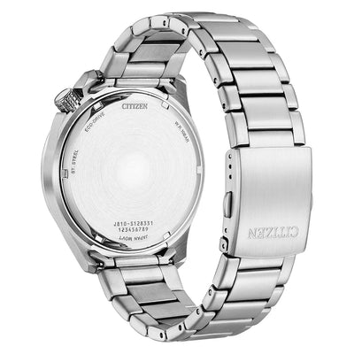 Men's Citizen Eco-Drive Sport 44mm Green Dial Steel Watch, AW1718-88X