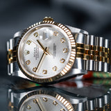 Pre-Owned Rolex Datejust 36 16233 2002 Watch