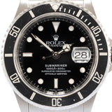 Pre-Owned Rolex Submariner Date 16610 2007 Watch