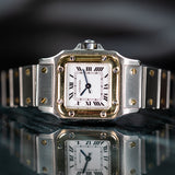 Pre-Owned Cartier Santos Galbée AC 14.30 GR 1987 - 1990 Watch