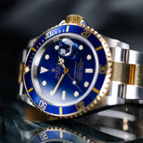 Pre-Owned Rolex Submariner Date 16613 2006 Watch
