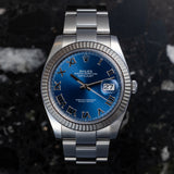 Pre-Owned Rolex Datejust 41mm 126334 Azzurro Dial 2022 Watch