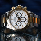 Pre-owned Rolex Cosmograph Daytona "Inverted 6" 16523 1991 Watch
