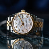 Pre-Owned Rolex Datejust 31mm "Mother of Pearl" 178273 2013 Watch