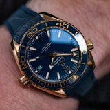 Pre-Owned 18ct Sedna™ Gold Omega Seamaster Planet Ocean 600M 215.63.44.21.03.001 2016 Watch