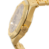 Pre-owned Audemars Piguet Royal Oak 15550BA.GG.1356BA.01 "Frosted Gold" Watch