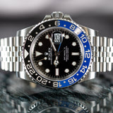 Pre-owned Rolex GMT-Master II “Batman” – Ref. 126710BLNR (2020 – New Card) Watch