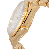 Pre-Owned 18ct Rolex Day-date Roman Dial 18038 1983 Watch