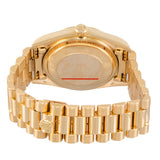 Pre-Owned 18ct Rolex Day-date Roman Dial 18038 1983 Watch