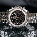 Pre-Owned Breitling for Bentley 6.75 Chronograph A44362 2008 Watch