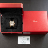 Pre-Owned Cartier 18ct Rose Gold Santos-Dumont 2024 WGSA0021 Watch